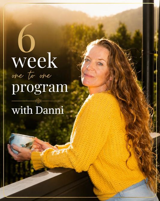 One to One 6 week program with Danni (limited spaces)
